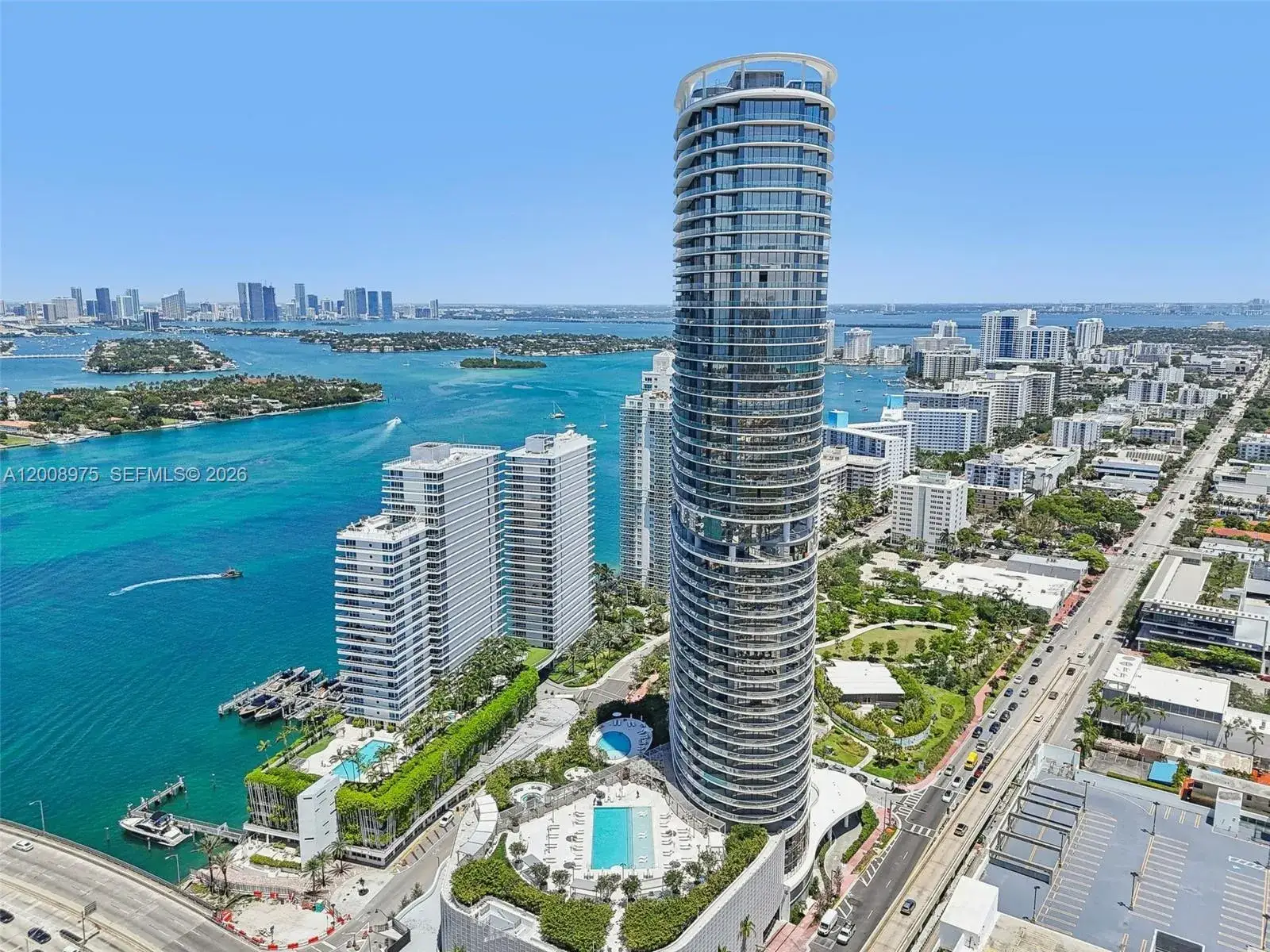 2 bedroom 2 bath Residential for sale at 500 Alton Rd. # 3004, Miami Beach FL 33139