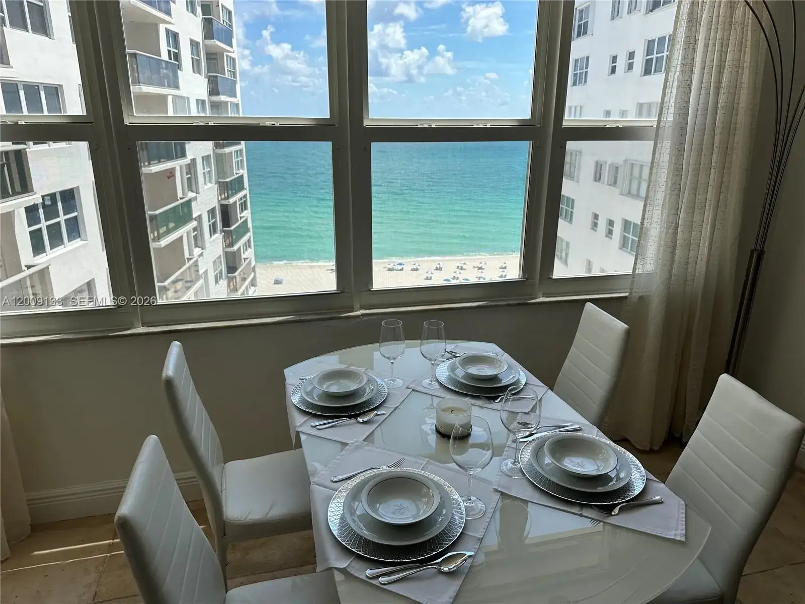 2 bedroom 2 bath Residential Lease for rent at 6039 Collins Ave # 1510, Miami Beach FL 33140