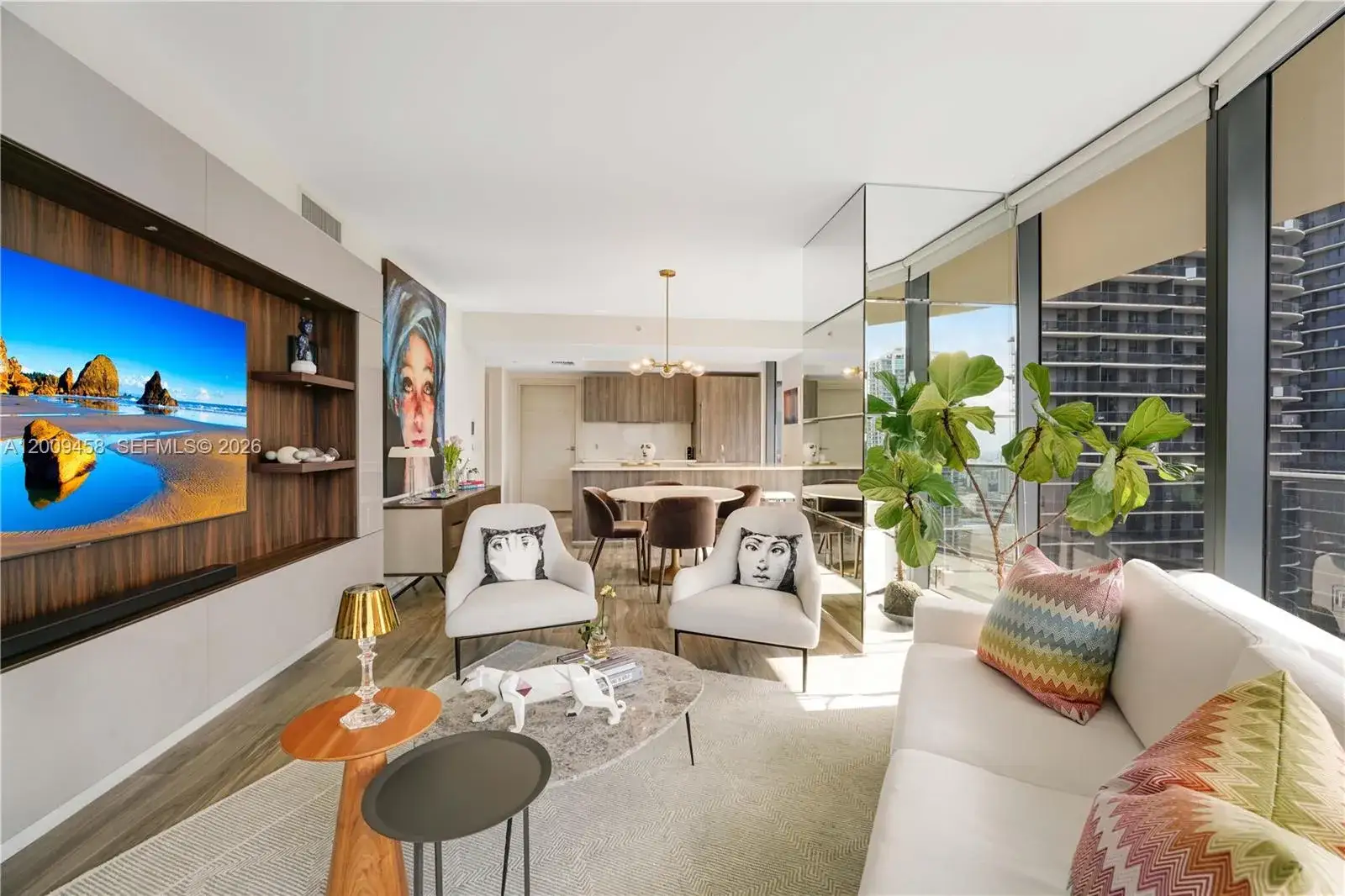 3 bedroom 3 bath Residential Lease for rent at 801 S Miami Ave # 3109, Miami FL 33130