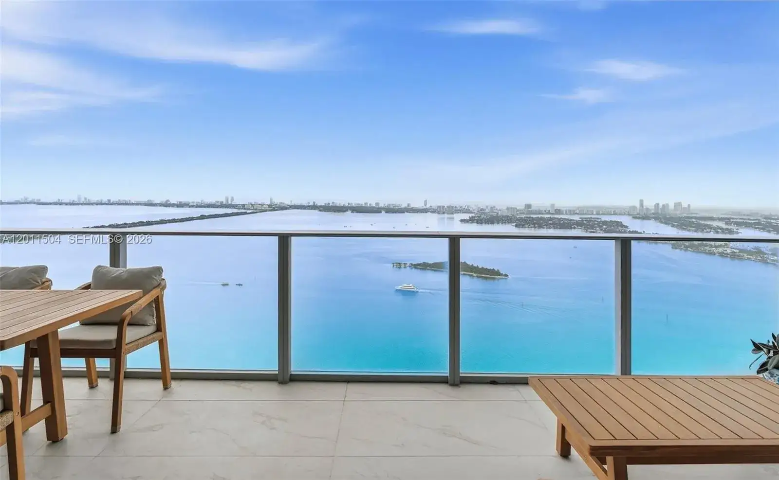 2 bedroom 3 bath Residential Lease for rent at 700 NE 24th Street # 4606, Miami FL 33137