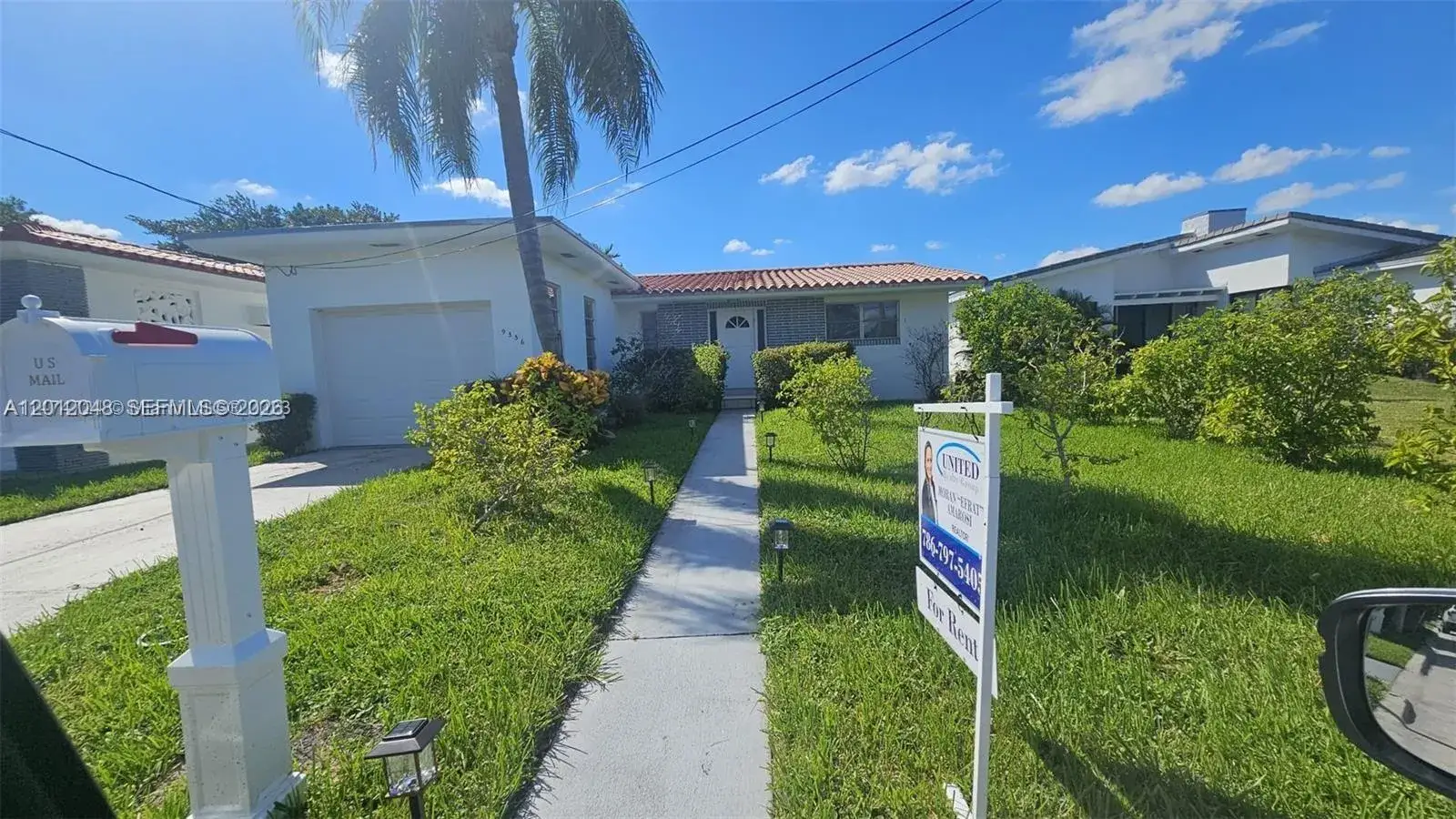 3 bedroom 2 bath Residential Lease for rent at 9356 Byron Ave, Surfside FL 33154
