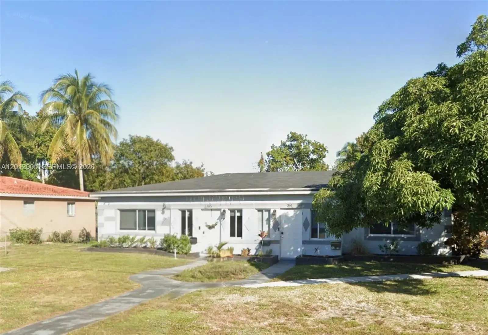 2 bedroom 1 bath Residential Lease for rent at 365 NW 103rd St # 365, Miami FL 33150