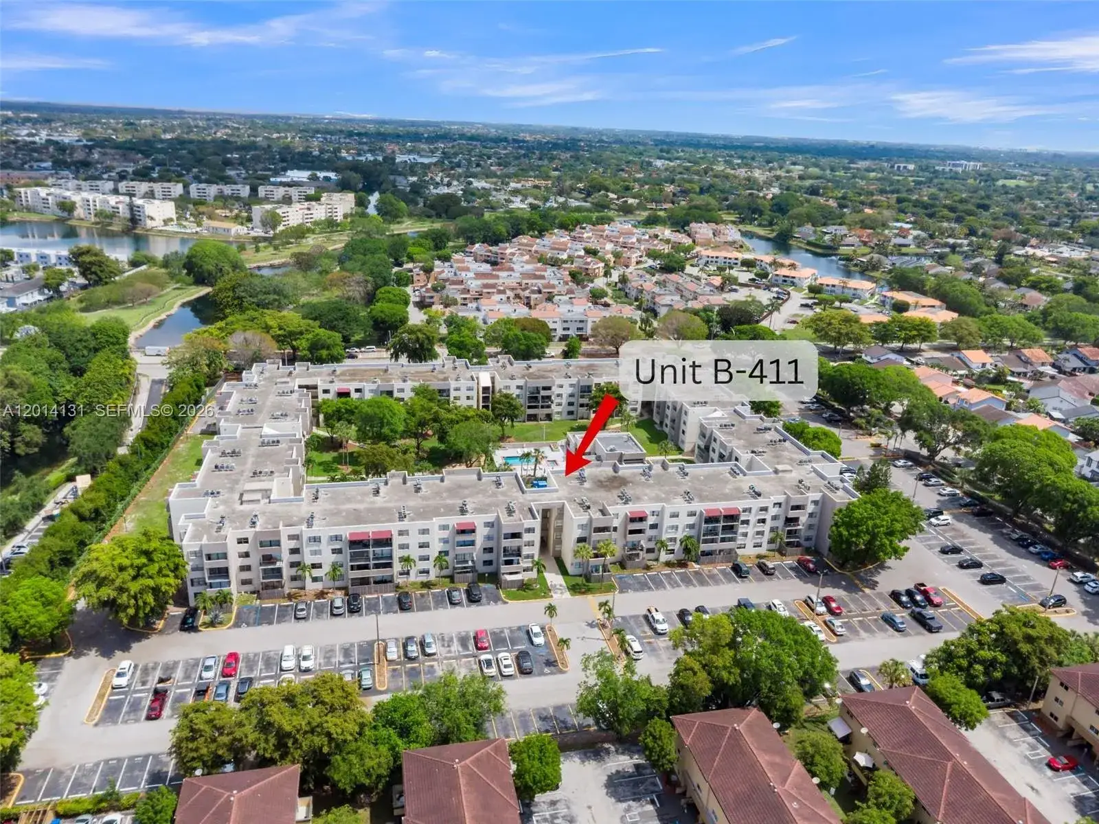 2 bedroom 2 bath Residential for sale at 8002 SW 149th Ave # B411, Miami FL 33193