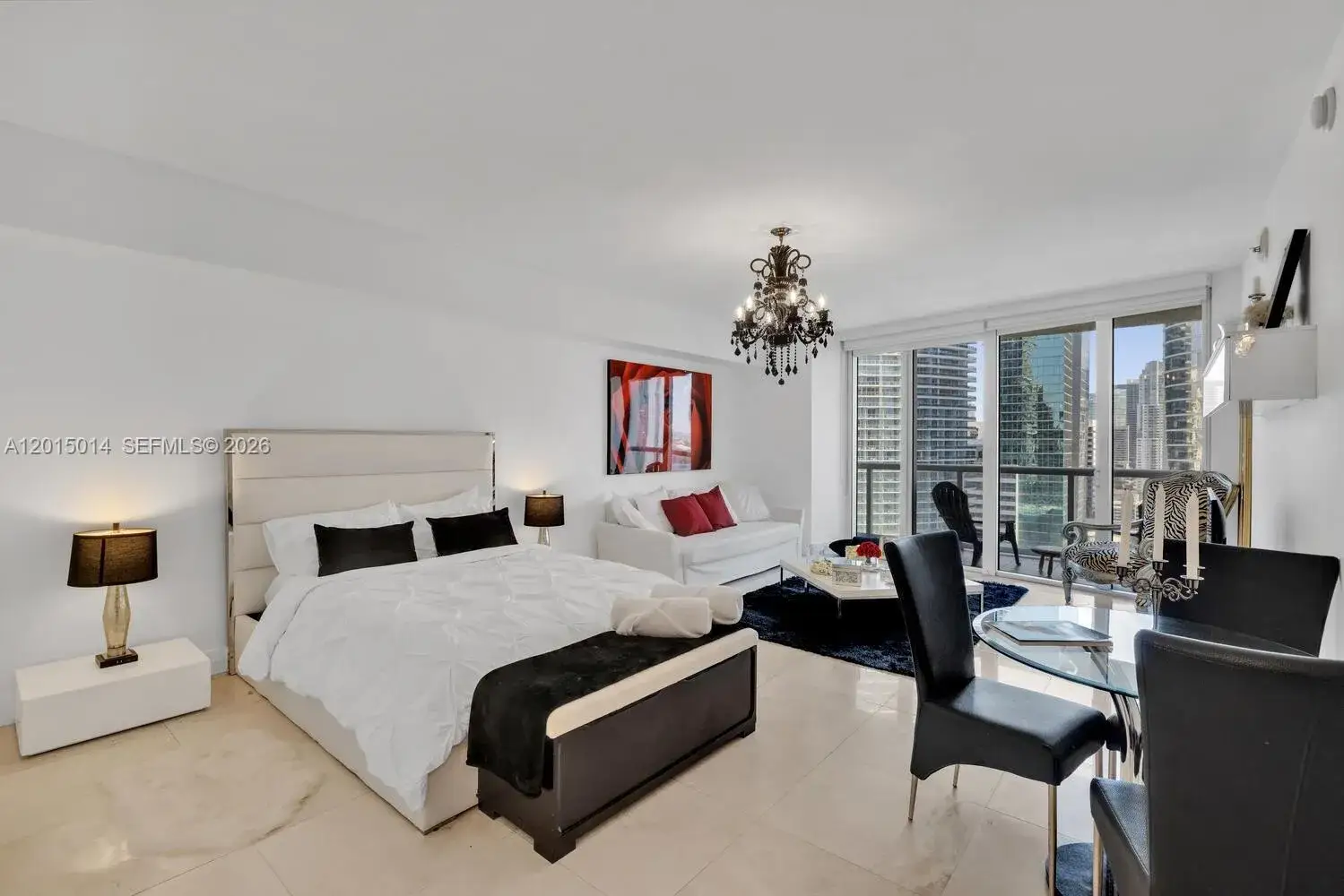 1 bath Residential Lease for rent at 475 Brickell Ave # 2610, Miami FL 33131