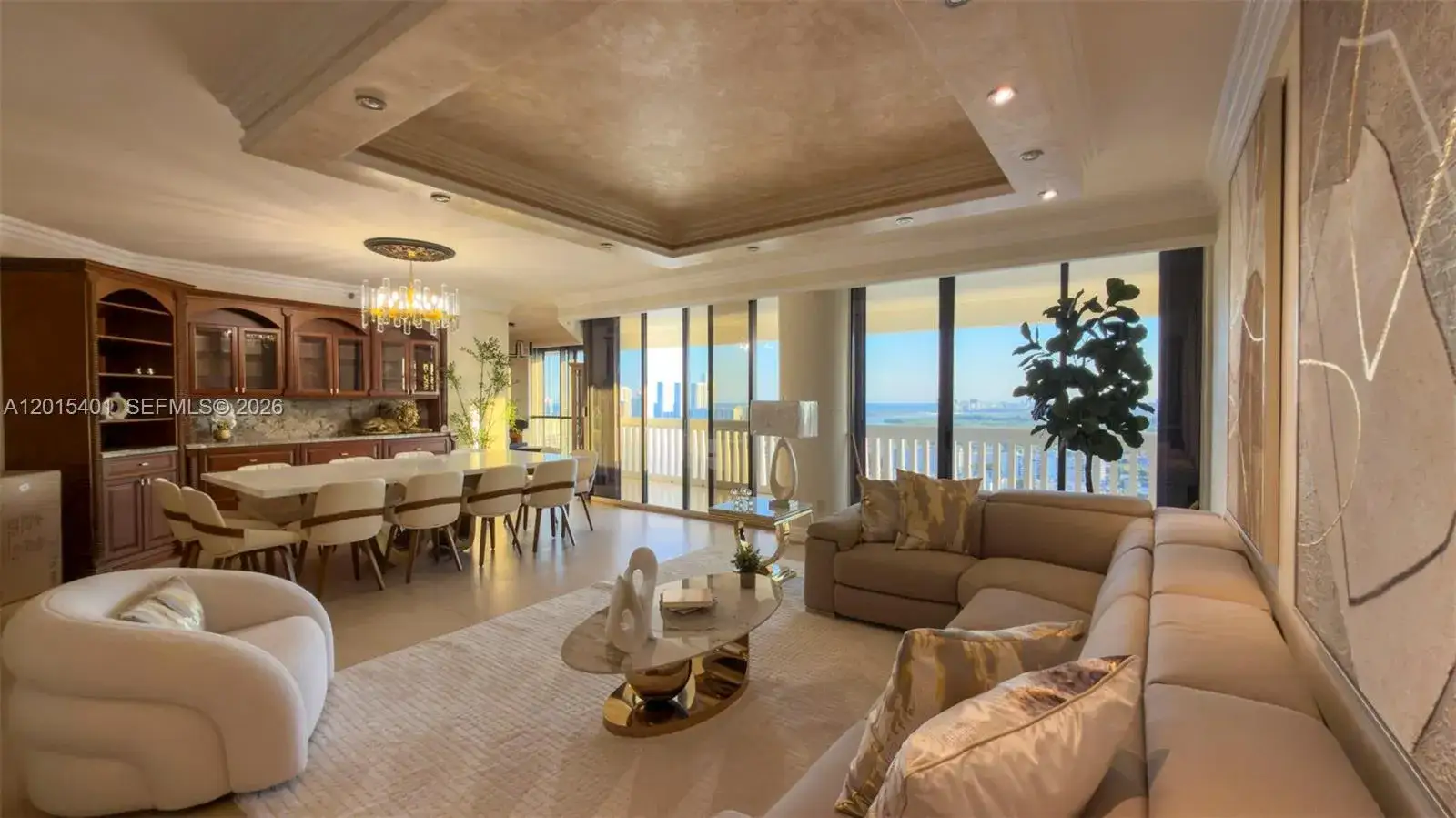 3 bedroom 3 bath Residential Lease for rent at 2000 Island Blvd # 3004, Aventura FL 33160