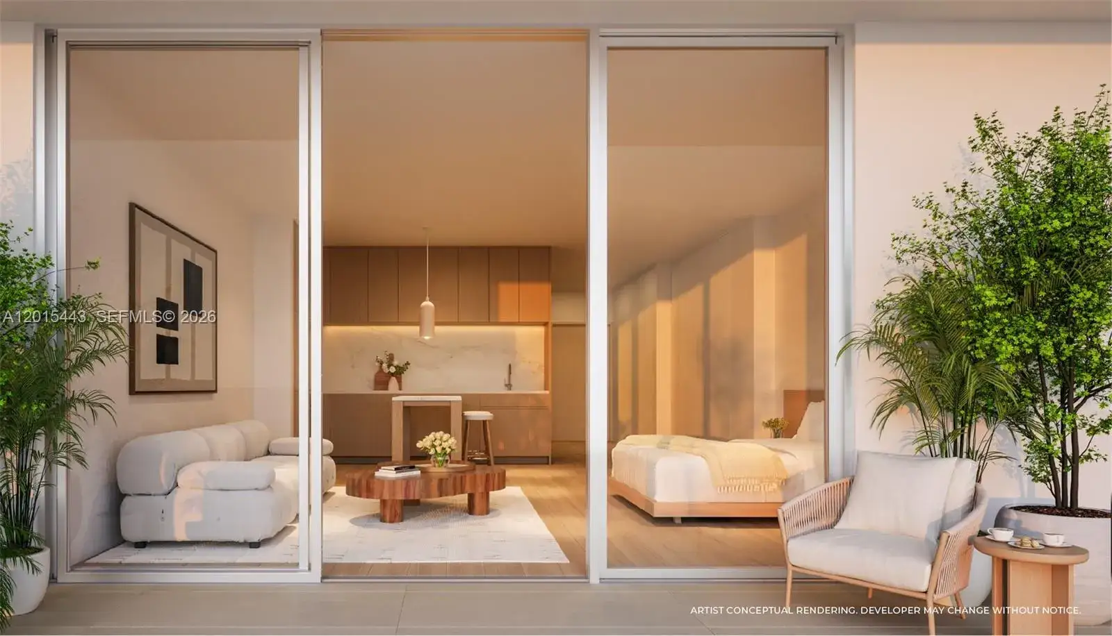 1 bath Residential for sale at 175 NE 10 Street # 44I, Miami FL 33132