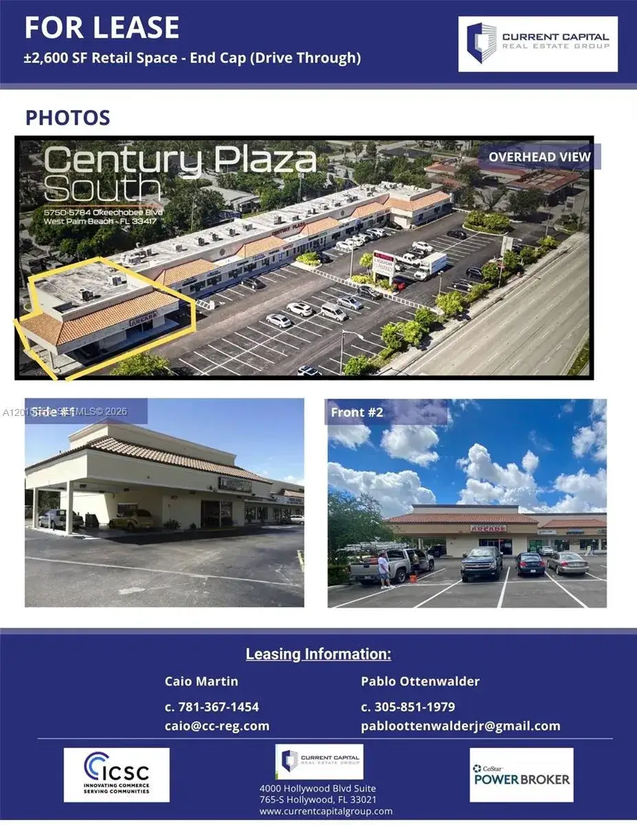 Commercial Sale for sale at 5750 Okeechobee Blvd, FL 33417
