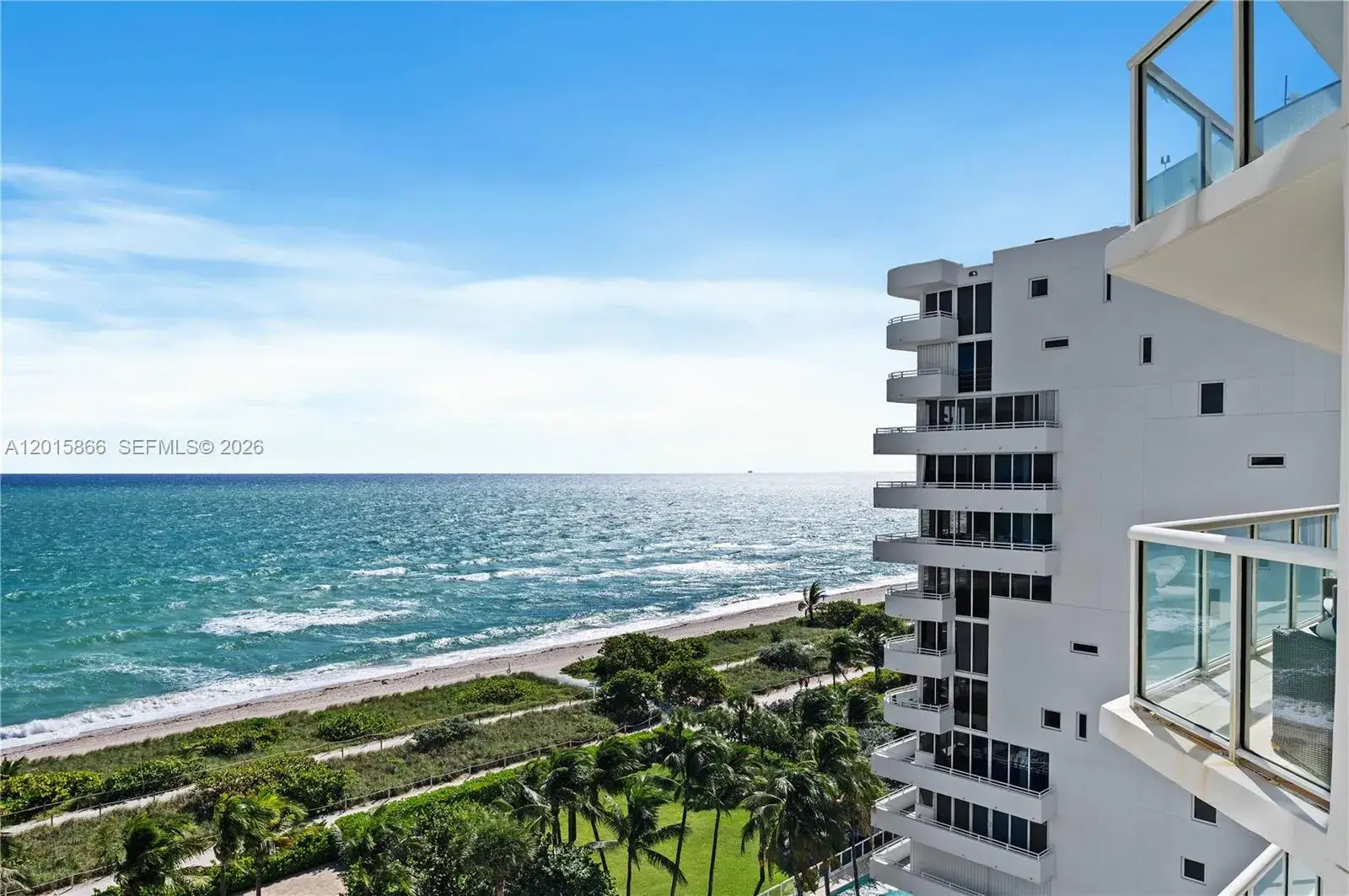 2 bedroom 2 bath Residential Lease for rent at 8925 Collins Ave # 9J, Surfside FL 33154
