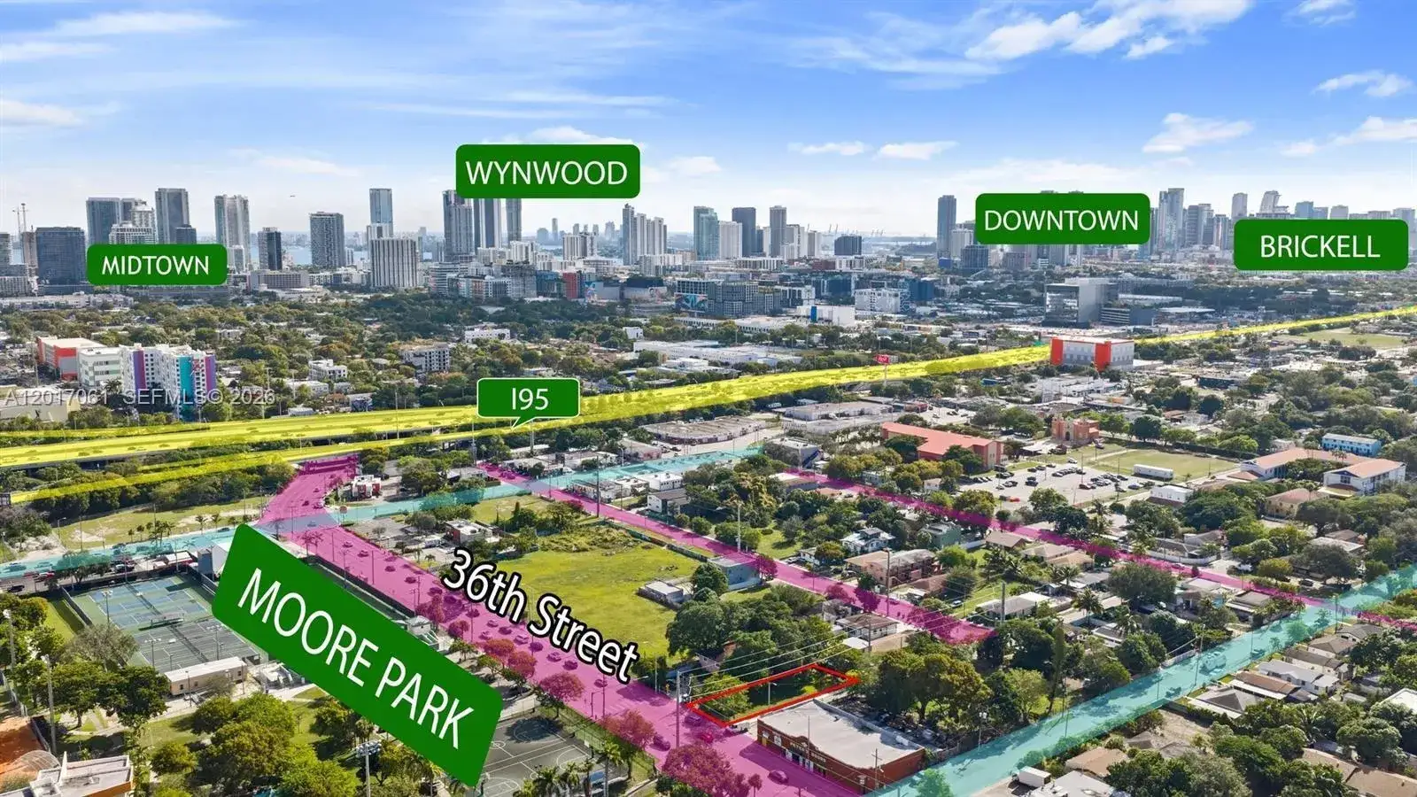Land/Boat Docks for sale at 796 NW 36th St, Miami FL 33127