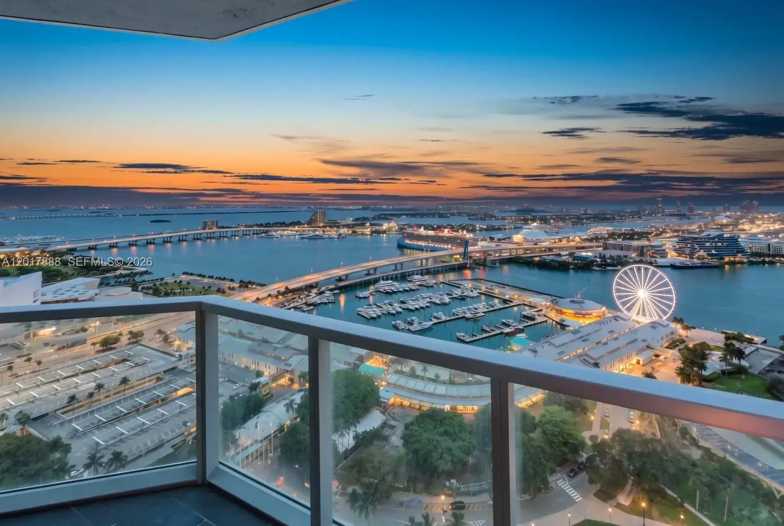2 bedroom 2 bath Residential for sale at 244 Biscayne Blvd # 3602, Miami FL 33132