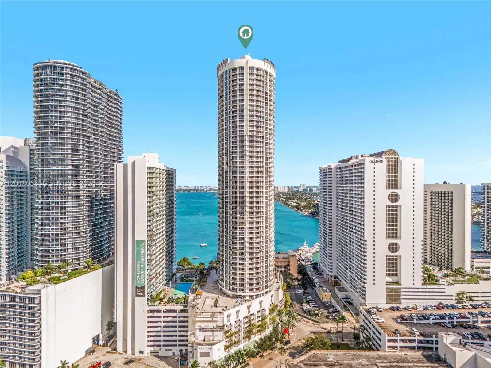 1 bath Residential Lease for rent at 1750 N Bayshore Dr # 1407, Miami FL 33132