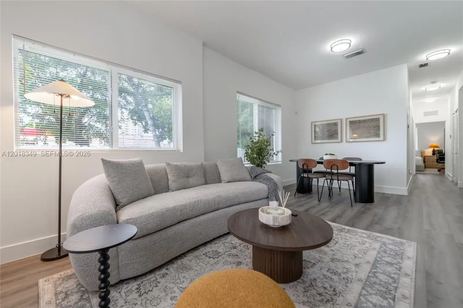 2 bedroom 1 bath Residential Lease for rent at 44 NW 10th Ave # 2, Miami FL 33128