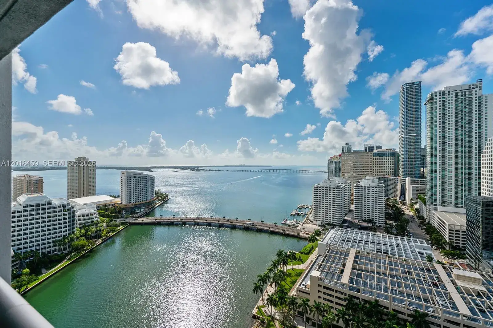 2 bedroom 2 bath Residential for sale at 495 Brickell Ave # 2703, Miami FL 33131