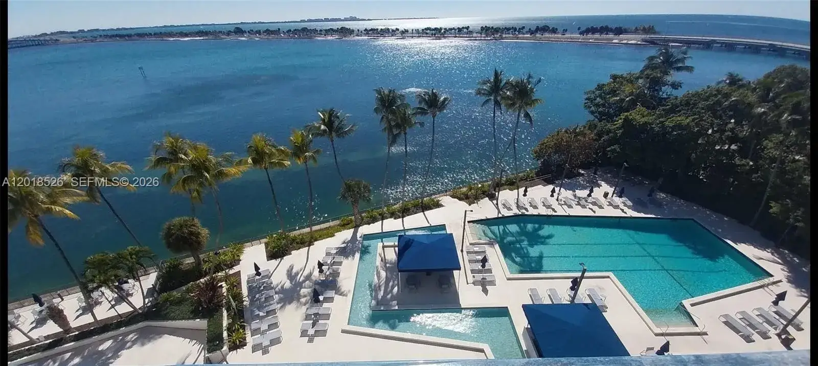 2 bedroom 2 bath Residential Lease for rent at 2333 Brickell Ave # 602, Miami FL 33129