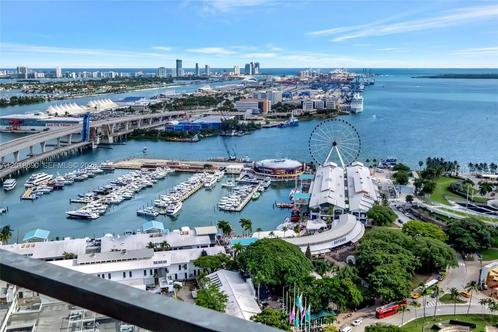 1 bedroom 1 bath Residential for sale at 398 NE 5th St # 1407, Miami FL 33132