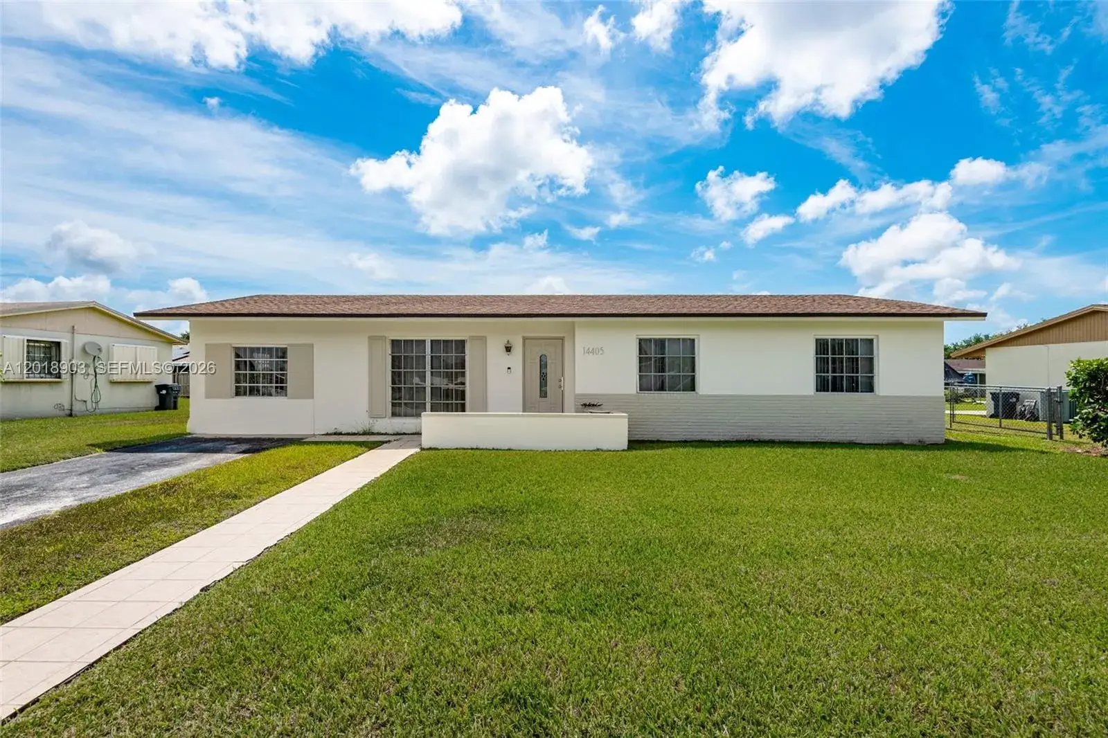 3 bedroom 2 bath Residential for sale at 14405 SW 105th Ct, Miami FL 33176