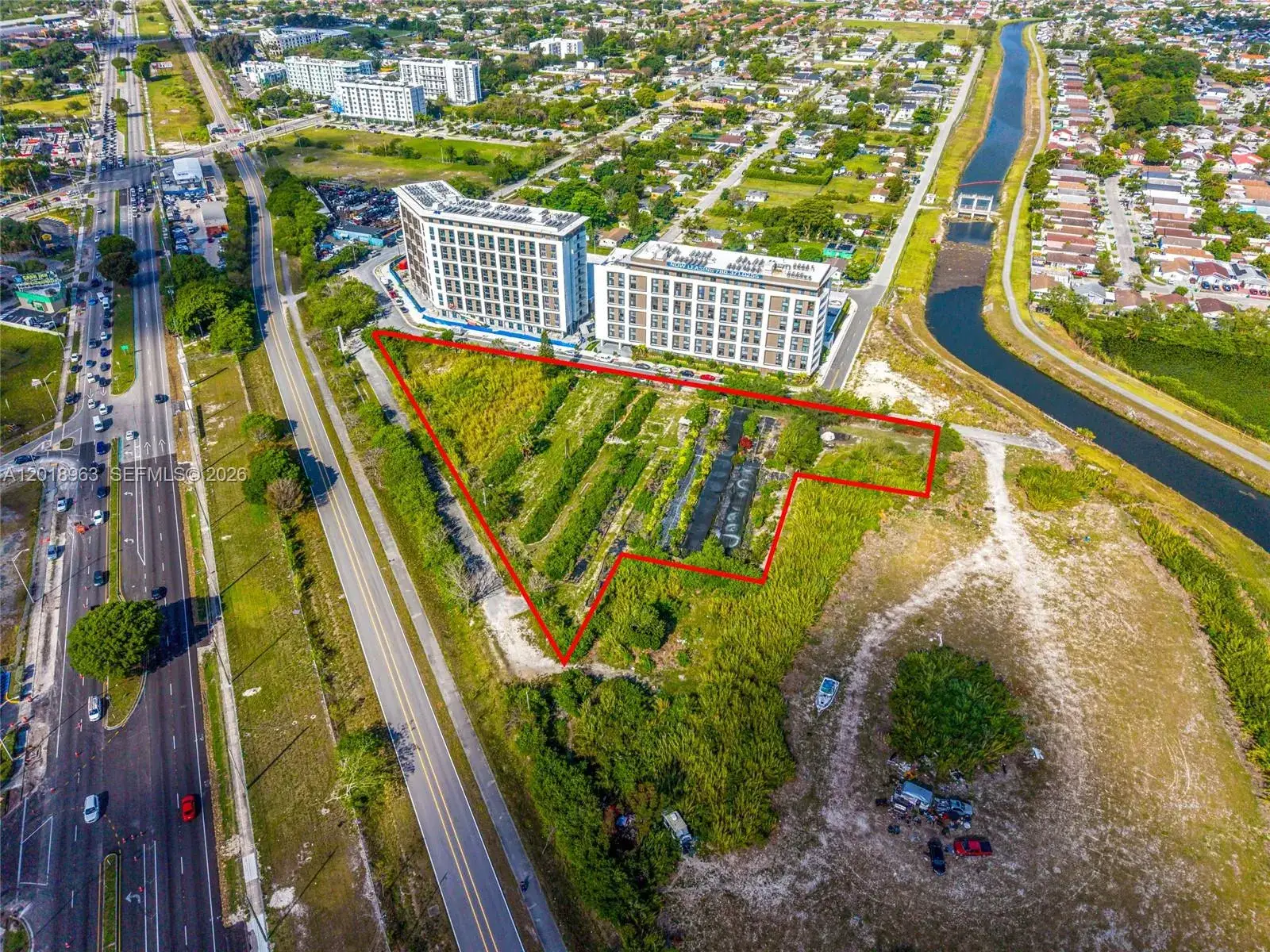 Commercial Land for sale at 21281 SW 117th Ave, Miami FL 33177