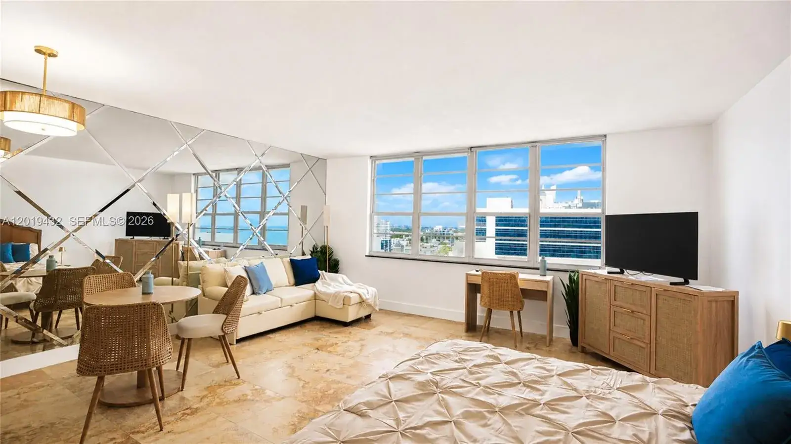 1 bath Residential Lease for rent at 100 Lincoln Rd # 1206, Miami Beach FL 33139