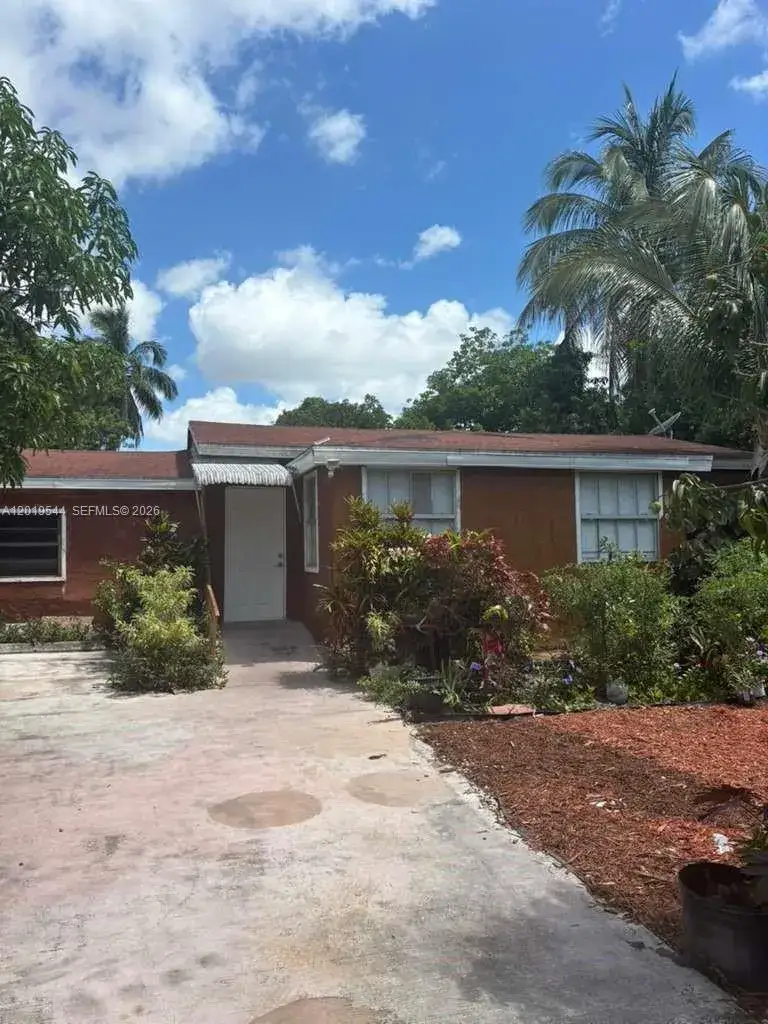 3 bedroom 1 bath Residential Lease for rent at 1447 NW 98th St # 0, Miami FL 33147
