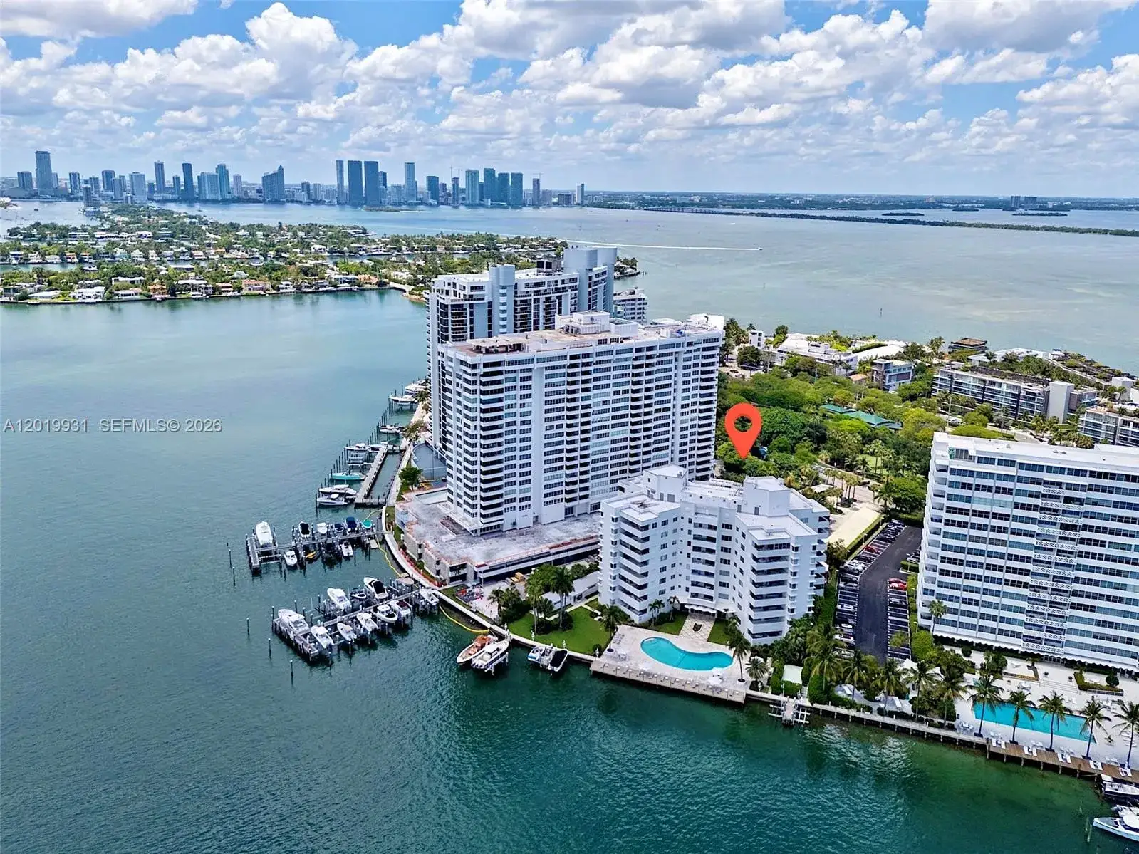 2 bedroom 2 bath Residential Lease for rent at 16 Island Ave # 7C, Miami Beach FL 33139