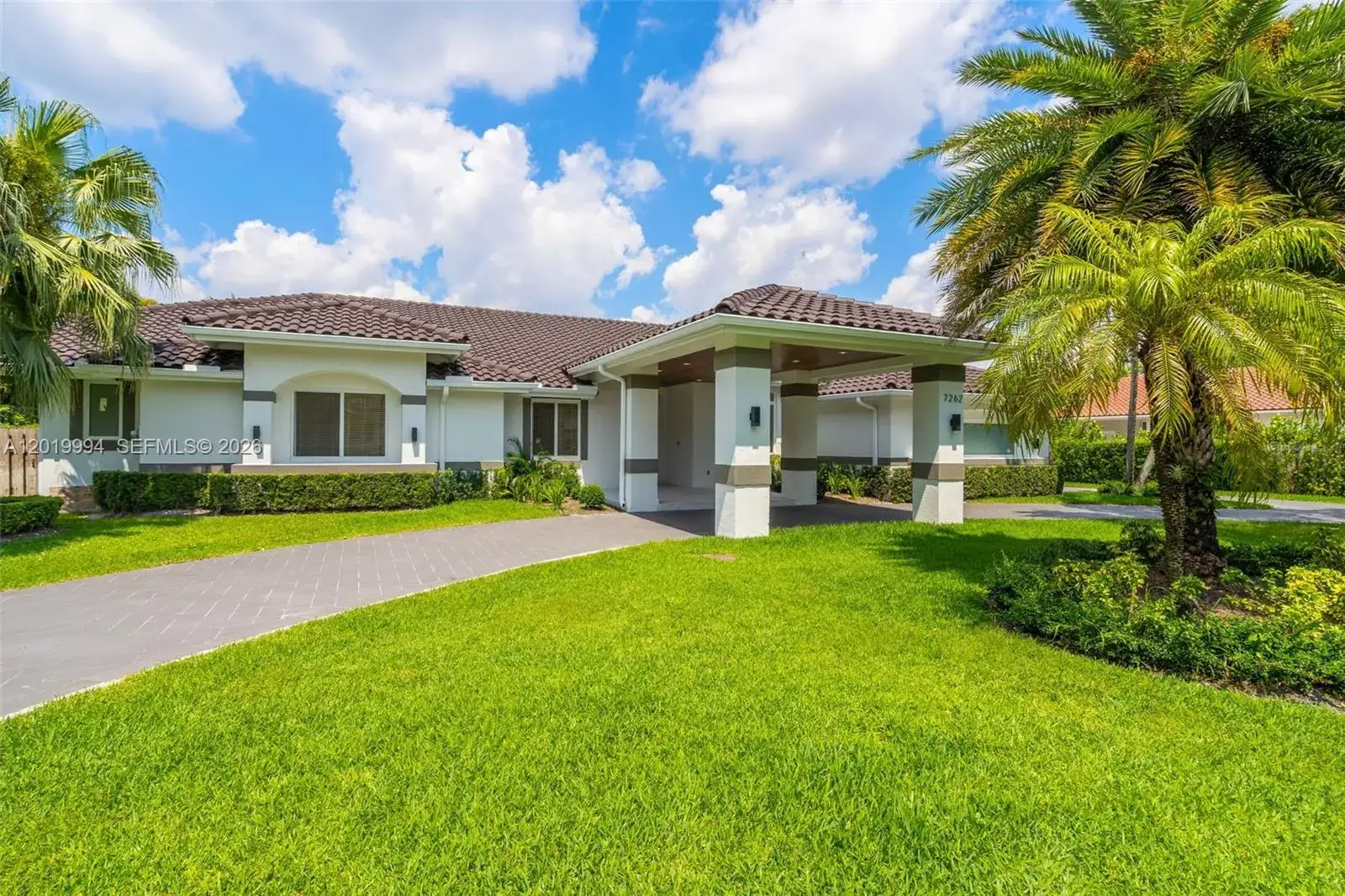 5 bedroom 4 bath Residential for sale at 7262 SW 120th Ave, Miami FL 33183