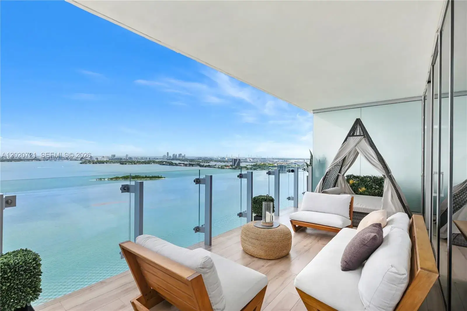 4 bedroom 4 bath Residential Lease for rent at 700 NE 26th Ter # 2901, Miami FL 33137