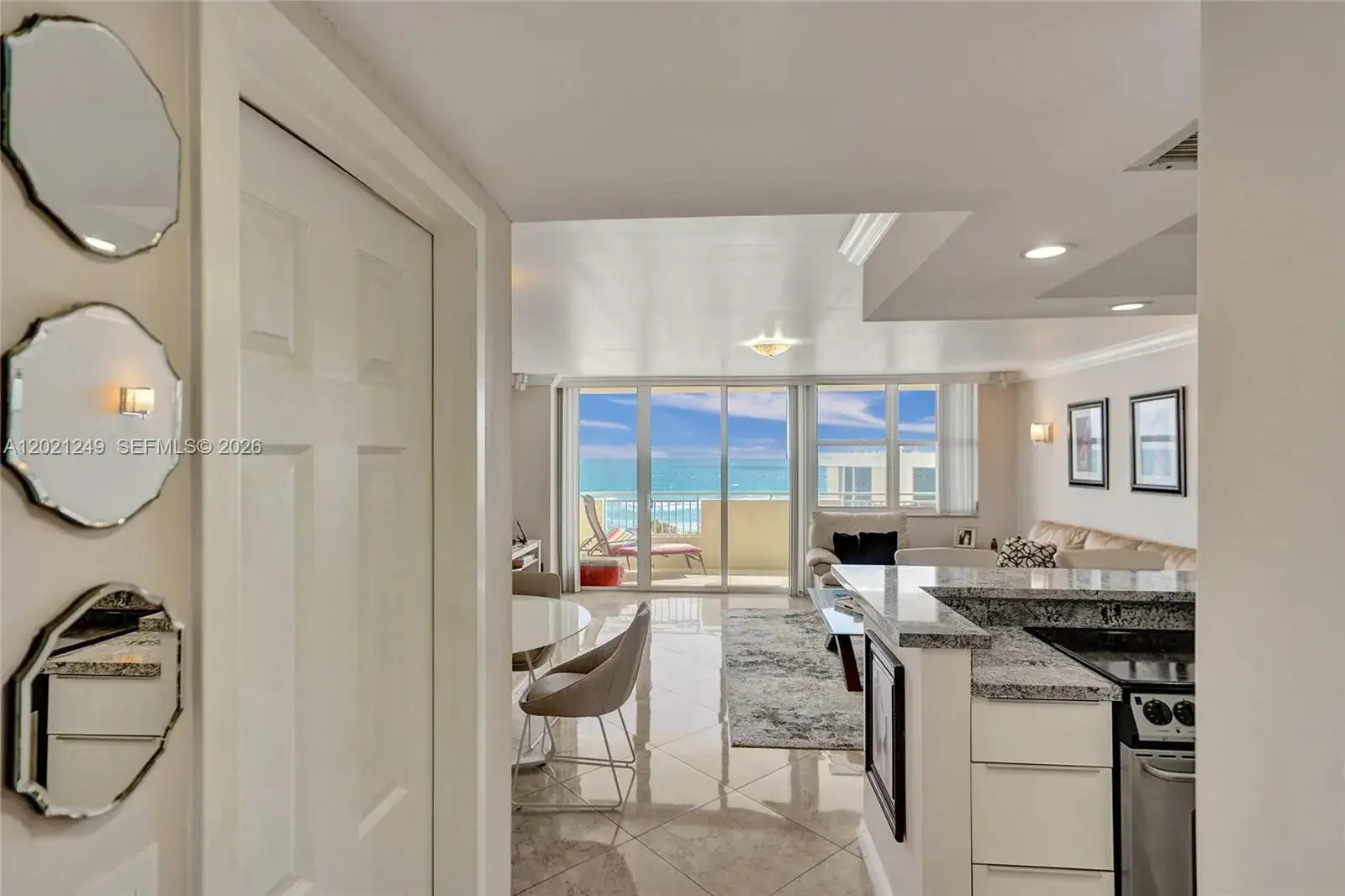 1 bedroom 1 bath Residential Lease for rent at 3180 S Ocean Dr # 415, Hallandale Beach FL 33009