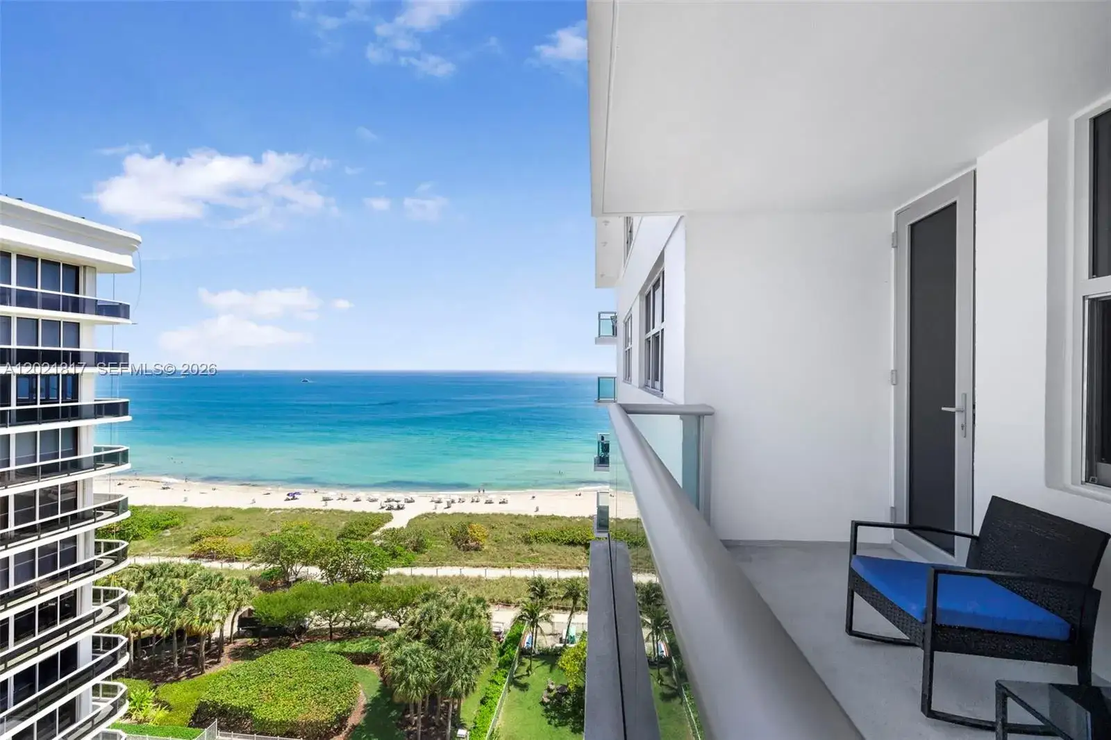 1 bedroom 1 bath Residential Lease for rent at 9511 Collins Ave # 1202, Surfside FL 33154