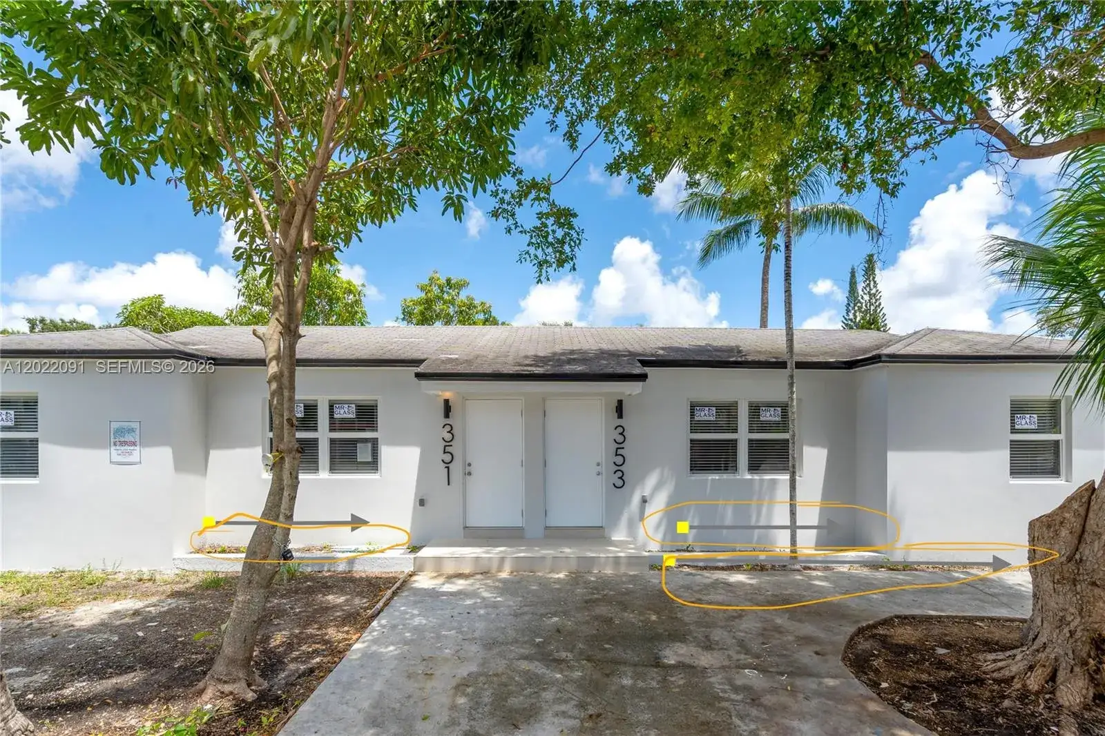 2 bedroom 1 bath Residential Lease for rent at 351 NE 82nd St # 1, Miami FL 33138