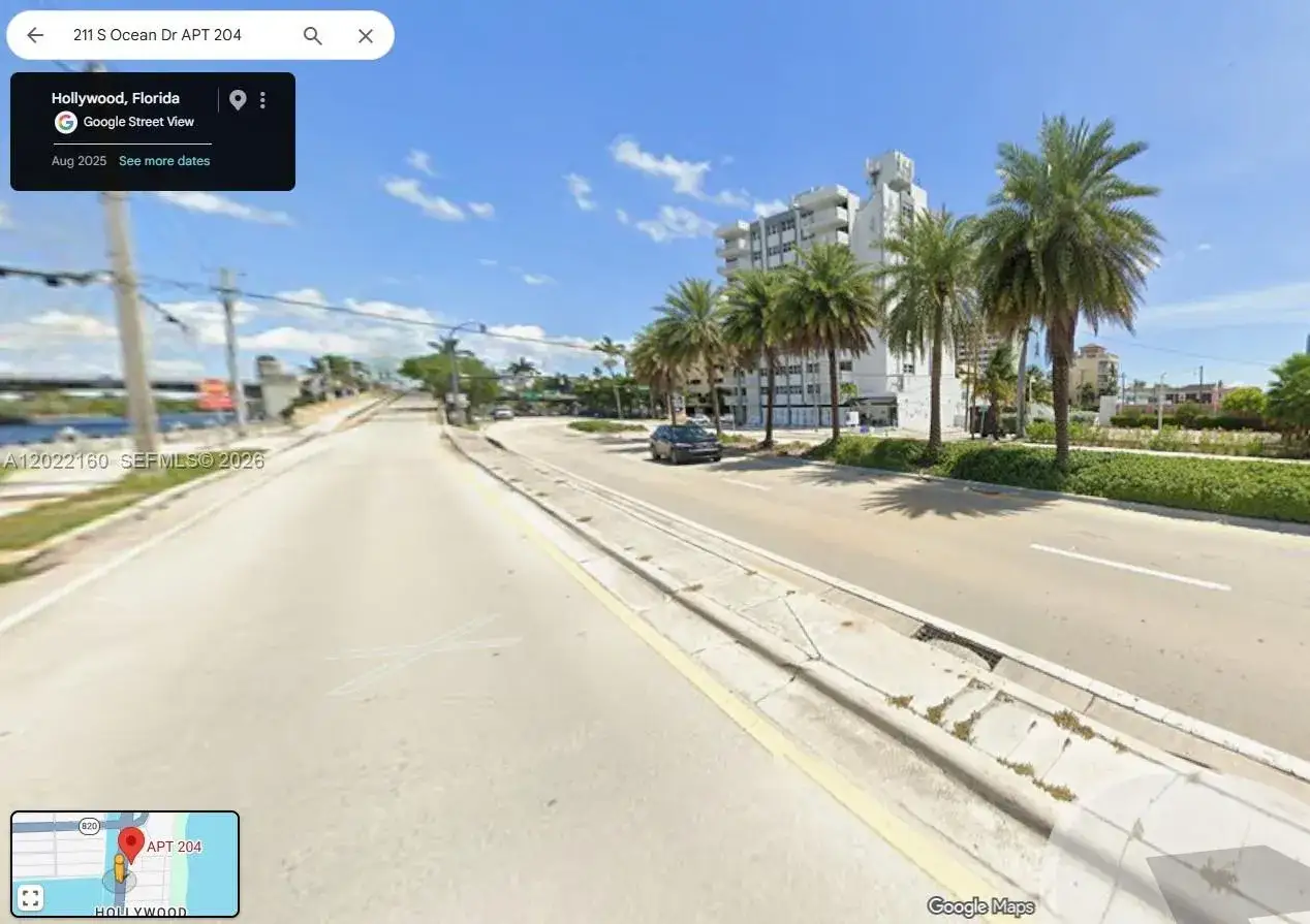 2 bedroom 2 bath Residential for sale at 211 S Ocean Dr # 204, Hollywood FL 33019