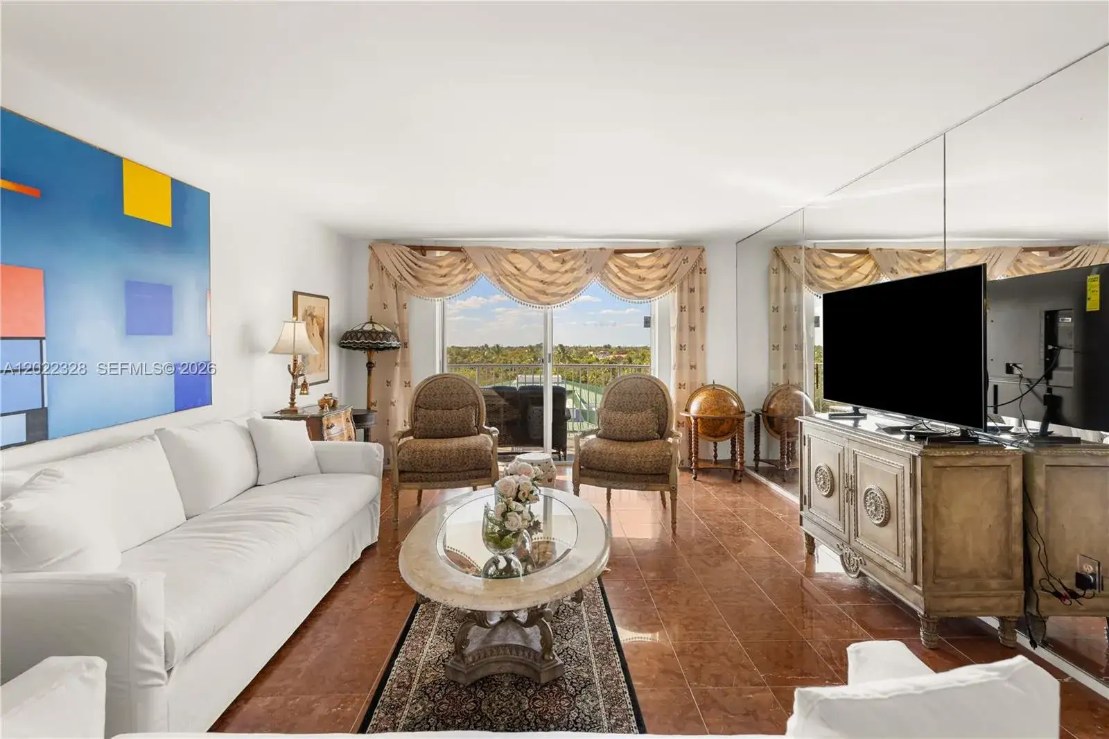 2 bedroom 2 bath Residential Lease for rent at 210 Sea View Dr # 611, Key Biscayne FL 33149