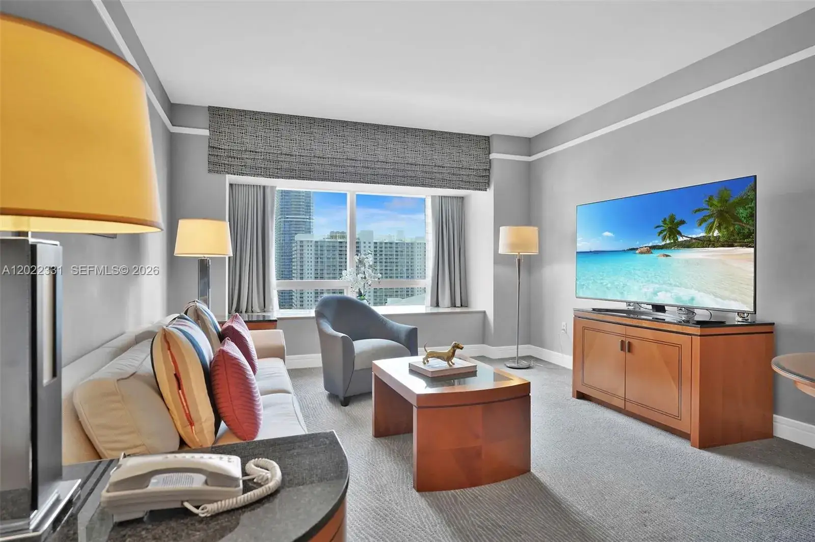 1 bedroom 1 bath Residential Lease for rent at 1435 Brickell Ave # 3210, Miami FL 33131