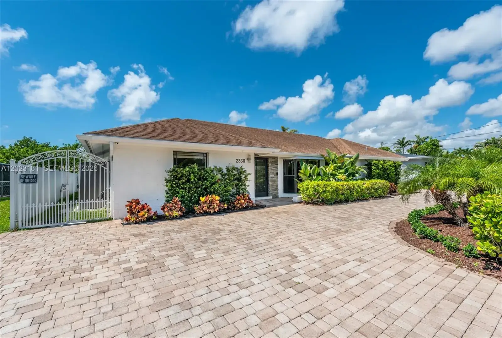 5 bedroom 4 bath Residential for sale at 2330 NE 195th St, Miami FL 33180