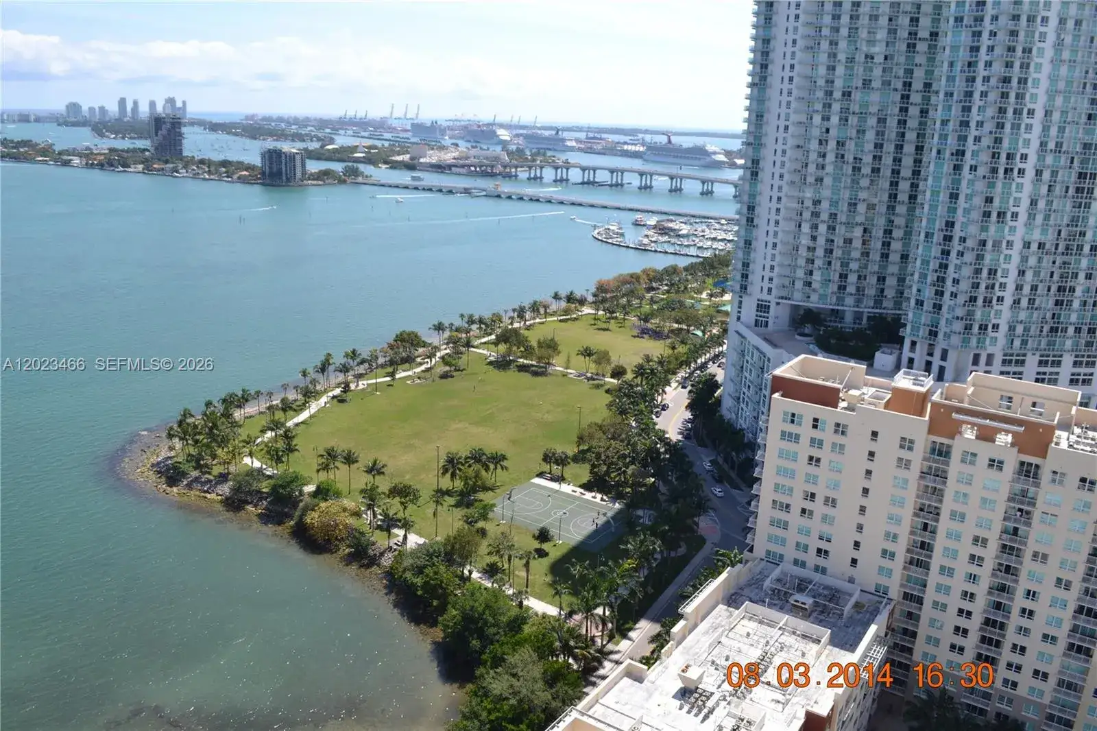 2 bedroom 2 bath Residential Lease for rent at 2020 N Bayshore Dr # 2805, Miami FL 33137