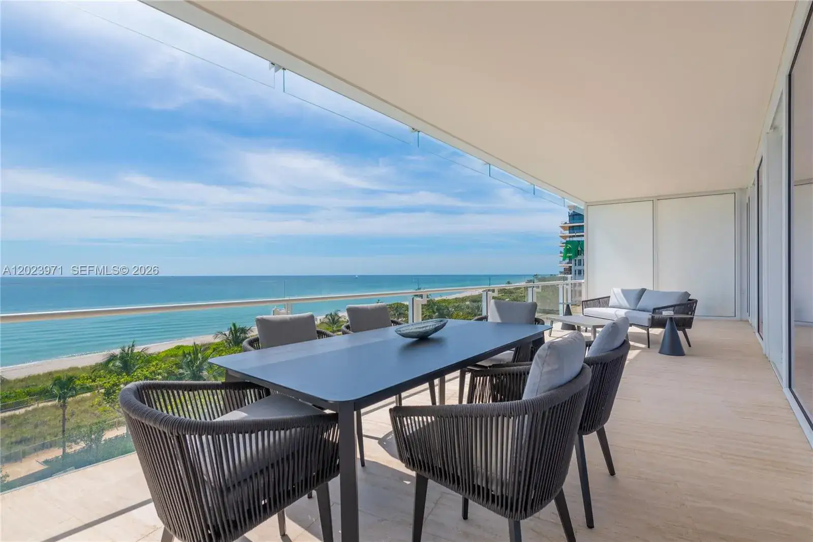 2 bedroom 3 bath Residential Lease for rent at 9001 Collins Ave # 509, Surfside FL 33154