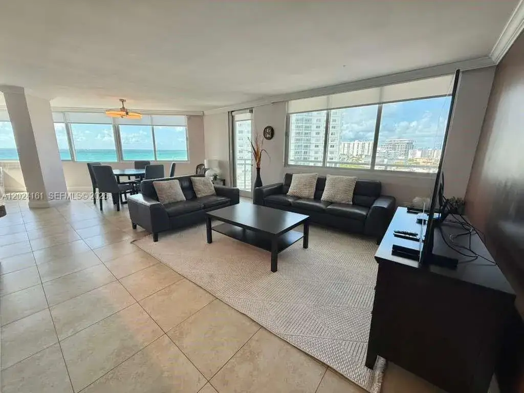 2 bedroom 2 bath Residential Lease for rent at 7135 Collins Ave # 815, Miami Beach FL 33141