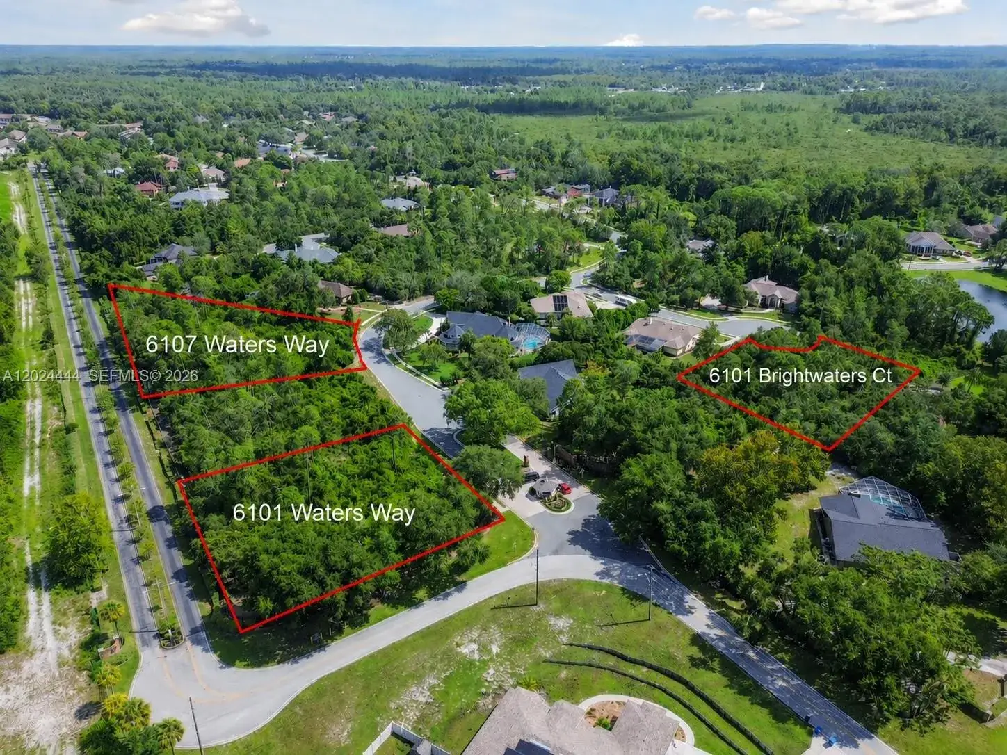 Land/Boat Docks for sale at 6101 BRIGHTWATERS CT, Spring Hill FL 34607