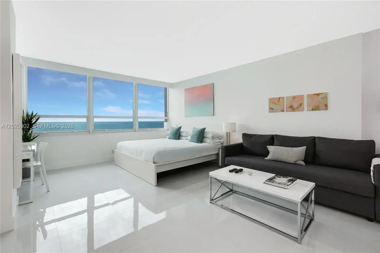 1 bath Residential for sale at 5445 Collins Ave # 1203, Miami Beach FL 33140