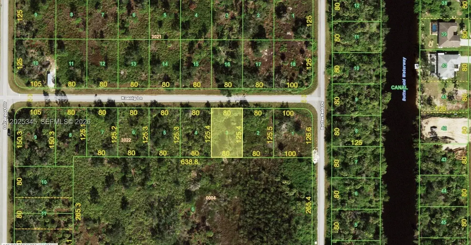 Land/Boat Docks for sale at 12485 Koenig Lane, Port Charlotte FL 33953