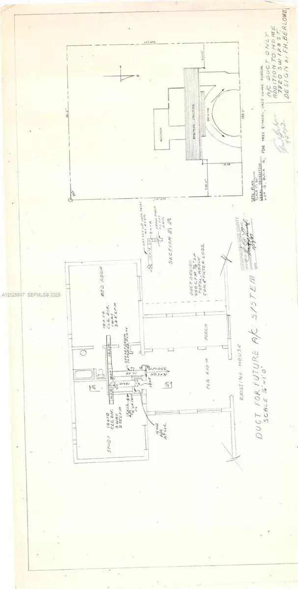 Land/Boat Docks for sale at 7820 SW 128th St, Pinecrest FL 33156