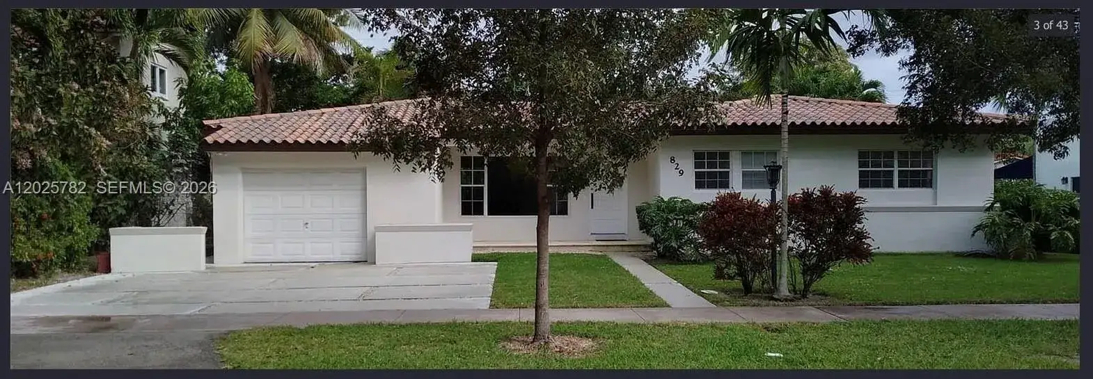 3 bedroom 2 bath Residential for sale at 829 Columbus Blvd, Coral Gables FL 33134