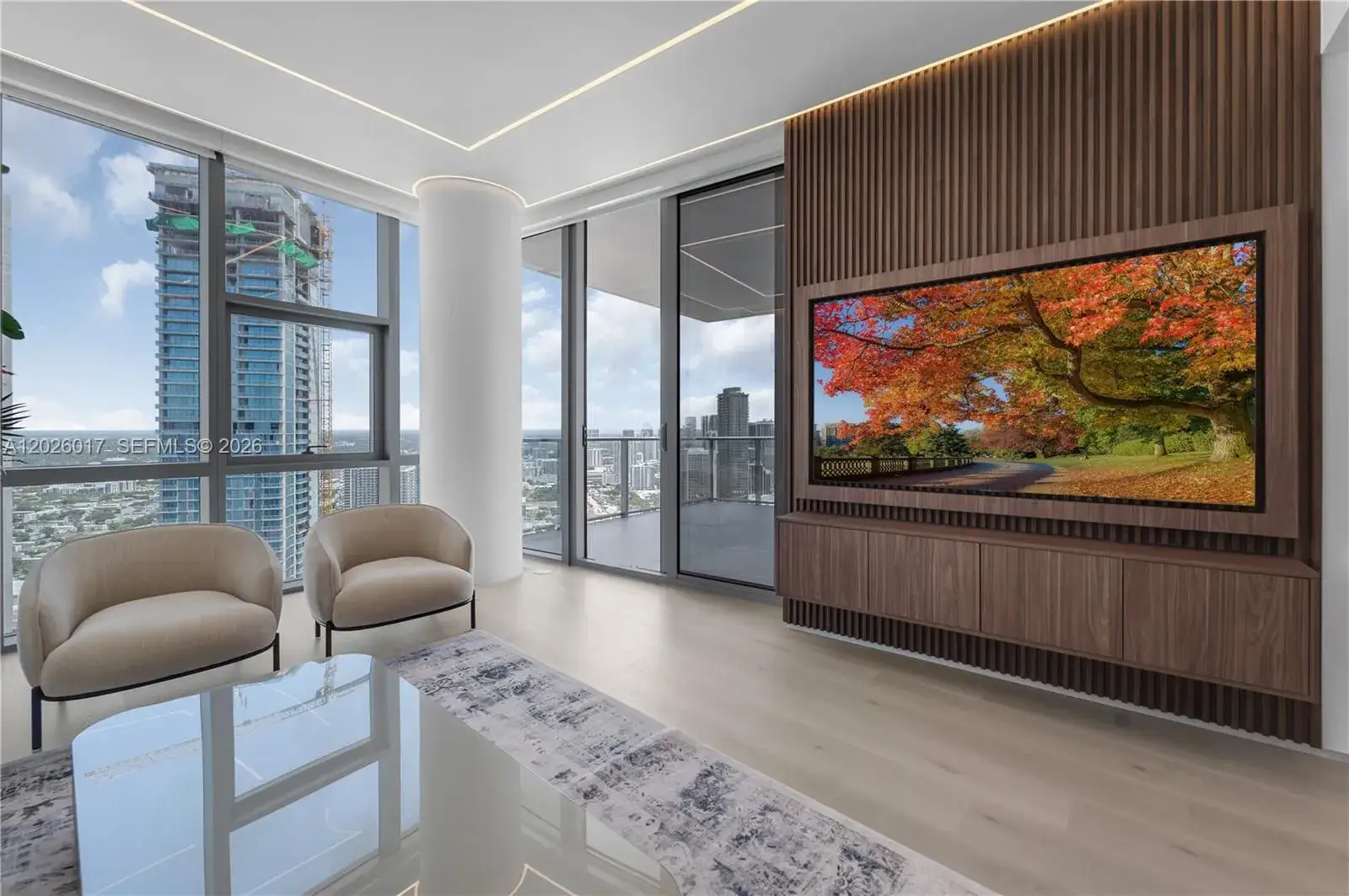 3 bedroom 4 bath Residential Lease for rent at 851 NE 1st Ave # 4201, Miami FL 33132