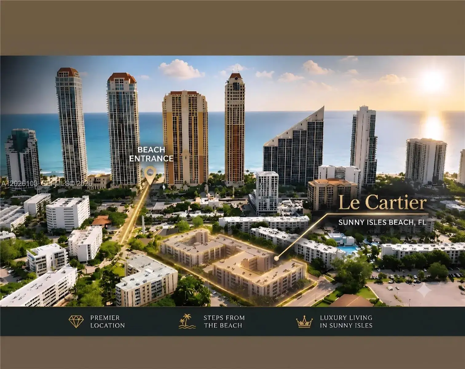 2 bedroom 2 bath Residential for sale at 201 178th Dr # 225, Sunny Isles Beach FL 33160