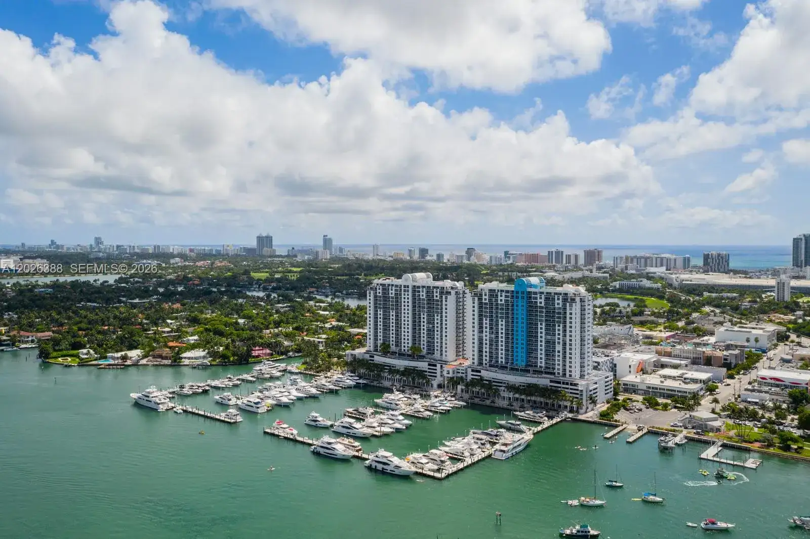 3 bedroom 3 bath Residential for sale at 1800 Sunset Harbour # 1612, Miami Beach FL 33139