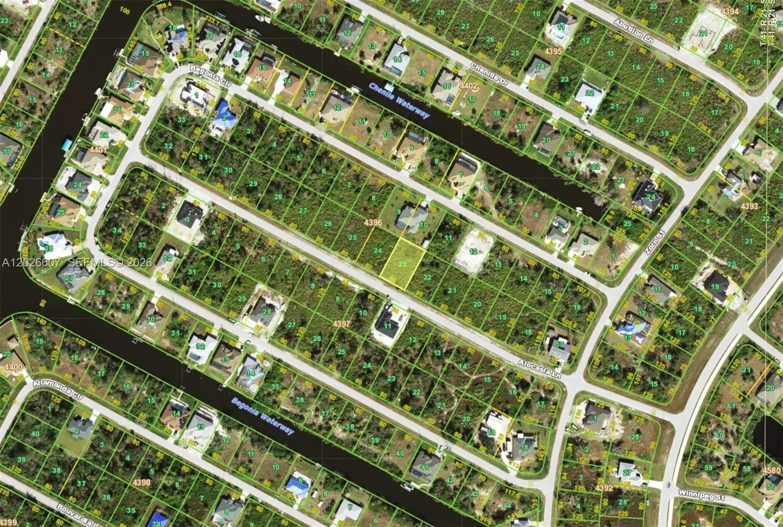 Land/Boat Docks for sale at 13428 Alocasia Ln, Port Charlotte FL 33981