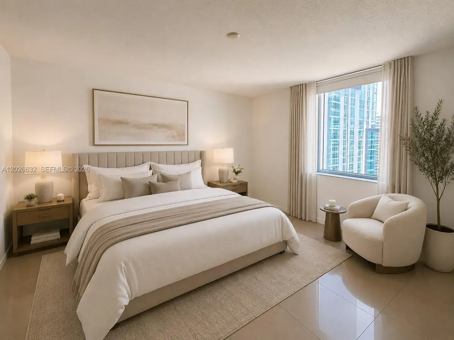 1 bedroom 1 bath Residential Lease for rent at 1060 Brickell Ave # 3915, Miami FL 33131