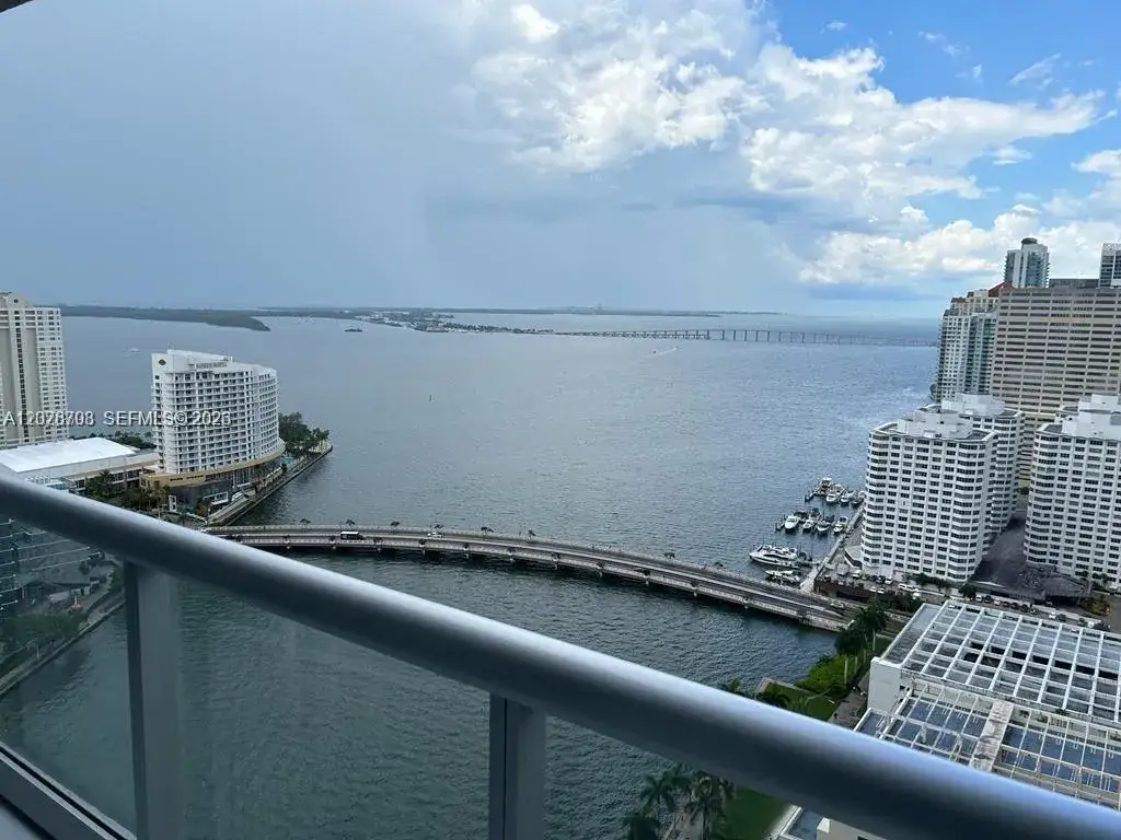 2 bedroom 2 bath Residential Lease for rent at 495 Brickell Ave # 3203, Miami FL 33131