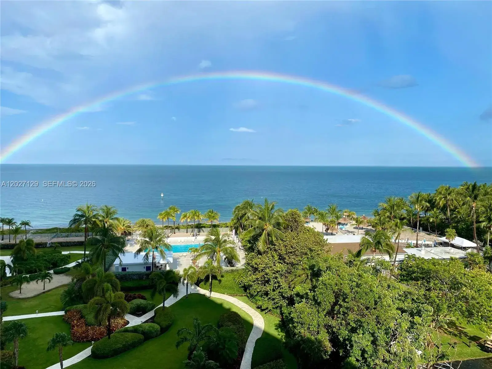 2 bedroom 2 bath Residential Lease for rent at 607 Ocean Dr # 9K, Key Biscayne FL 33149