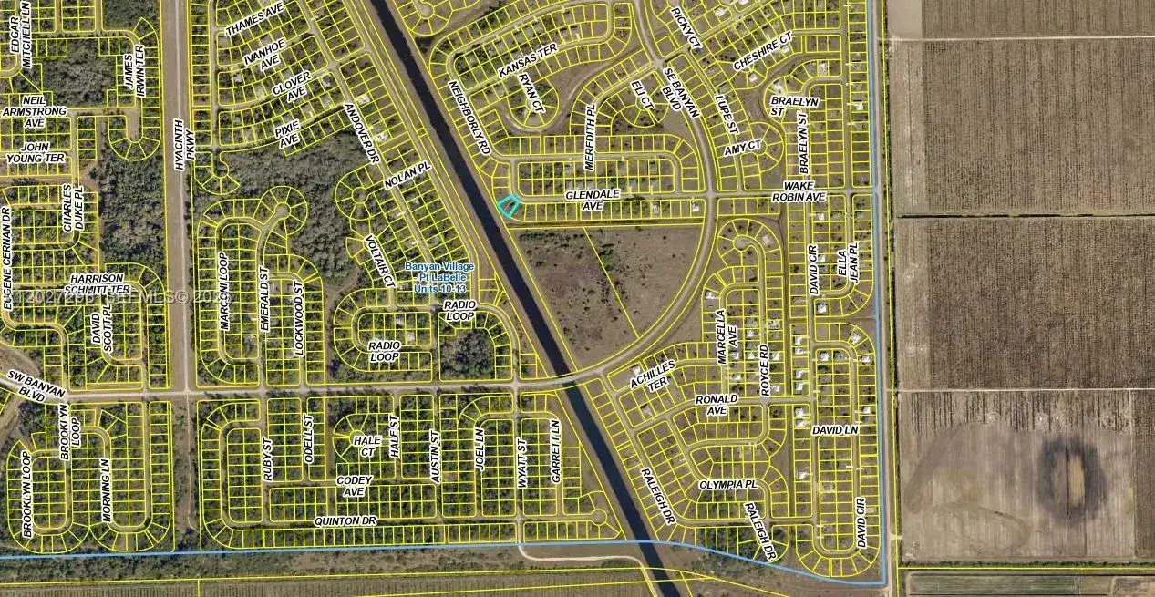 Land/Boat Docks for sale at 537 GLENDALE AVE, La Belle FL 33935