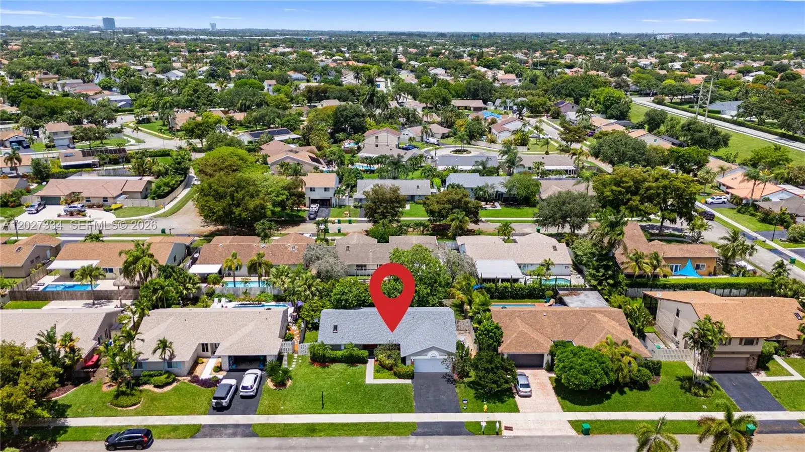 3 bedroom 2 bath Residential for sale at 14641 Kirsten Ct, Davie FL 33325